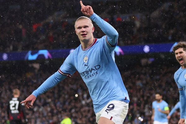 Haaland marca cinco goles y Manchester City ya está en cuartos - Radio Imperio