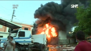 Fuego y peligro mortal en Villa Elisa - SNT