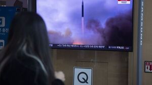 Corea del Norte realiza un nuevo disparo de misiles, afirma Seúl