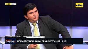 Video: Piden desvinculación de Kriskovich de la UC - Mesa de Periodistas - ABC Color