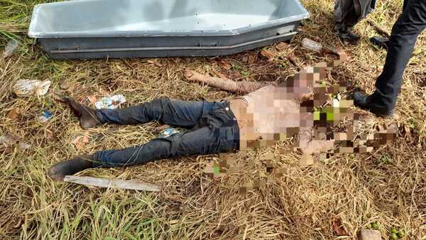 Encuentran el cuerpo sin vida de un indigena en la Fracción Universitaria.