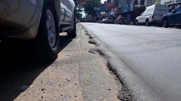 San Lorenzo: inician frezado sobre la calle Julia Miranda Cueto y ruta PY02 Mcal. Estigarribia - Nacionales - ABC Color