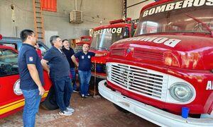 Tiki González valora y destaca trabajo de Bomberos Voluntarios