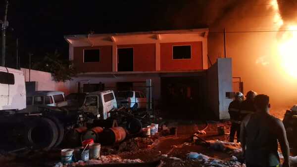Mujer afectada por el incendio en Villa Elisa se encuentra en grave estado - Megacadena — Últimas Noticias de Paraguay