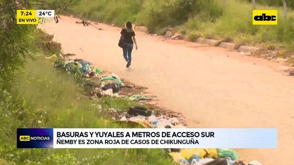 Video: basuras a metros de Acceso Sur - ABC Noticias - ABC Color