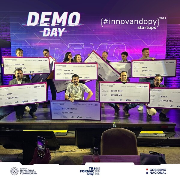 InnovandoPy entregó capital semilla por US$ 165.000 a emprendimientos digitales - .::Agencia IP::.
