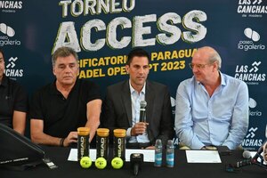 Versus / Presentaron "Torneo Access" al Paraguay Open Padel 2023