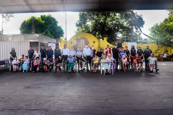 Fundación Visión donó sillas de ruedas al hogar San Francisco de Asís