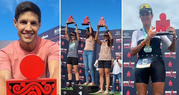 Versus / Andrés Arce y Carmen Castillo se lucieron en el IRONMAN 70.3 Panamá