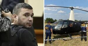 La Nación / Helicóptero en el que se iba a fugar el narco argentino pasó por controles de la Dinac