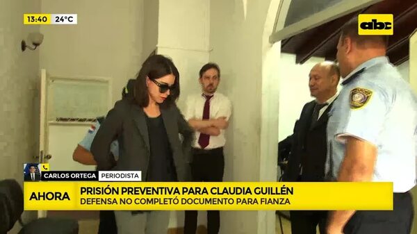 Video: Prisión preventiva para Claudia Guillén - ABC Noticias - ABC Color