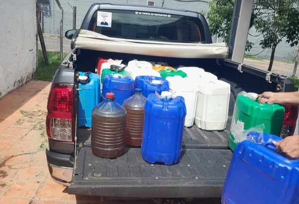 Se incautaron 200 mil litros de combustibles de contrabando desde inicio de año - Megacadena — Últimas Noticias de Paraguay