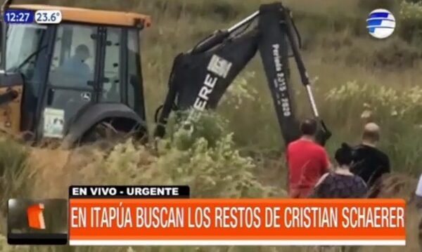 Buscan restos de Cristian Schaerer en Itapúa | Telefuturo