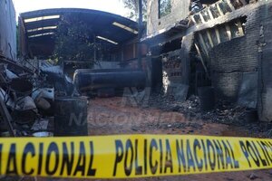 Una de las víctimas del incendio en un depósito de combustible sigue en estado delicado - ADN Digital