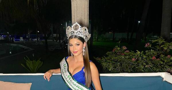 La Nación / ¡A entregar la corona! Lisel Recalde ya está en El Salvador para Miss Mesoamérica