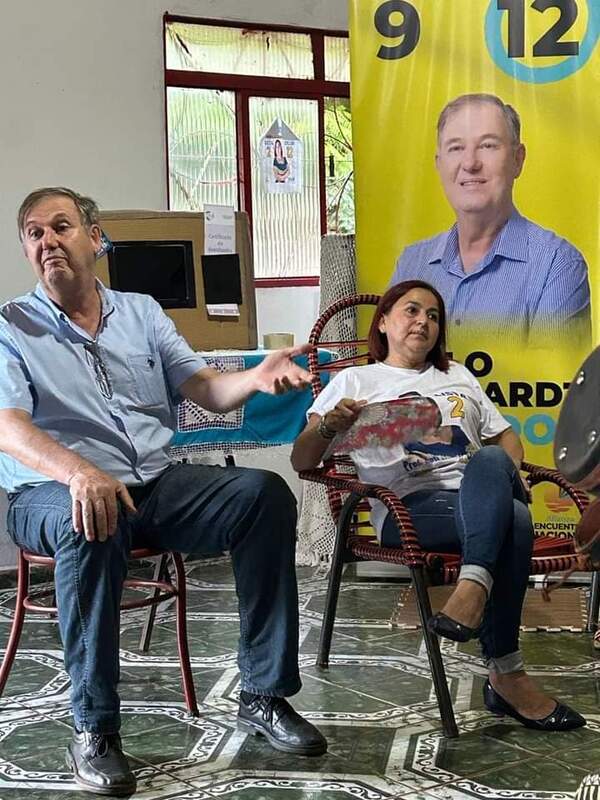 Sonia Vargas y Paulo Reichardt, siguen fortaleciendo sus candidaturas en Amambay