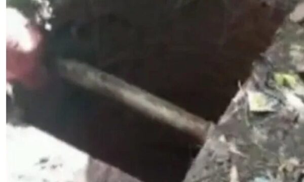 Sexagenario cayó a un pozo de 30 metros y sobrevivió de milagro