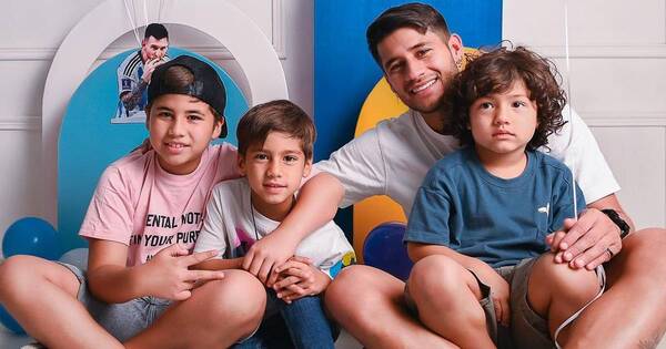 La Nación / “Que seas siempre muy feliz”: Iván Torres celebra los seis años de Emmanuel