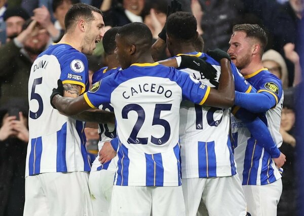 Versus / Con Julio Enciso en cancha, Brighton derrota a Crystal Palace y se acerca a puestos europeos