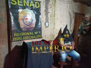 Senad allana boca de fumo en la fracción San Carlos - Radio Imperio