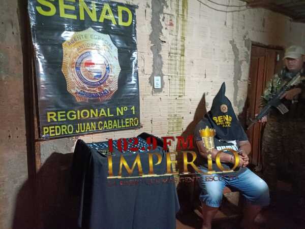 Senad allana boca de fumo en la fracción San Carlos - Radio Imperio