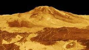 Descubren un volcán activo en Venus