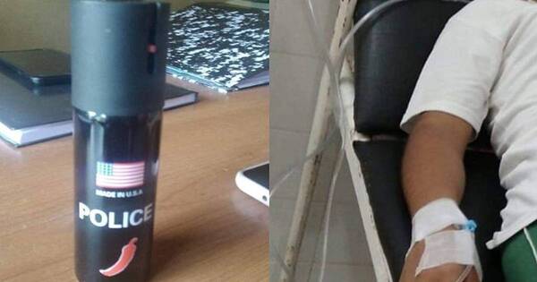 La Nación / Quiindy: estudiante llevó gas pimienta al colegio y causó daño a 6 compañeros