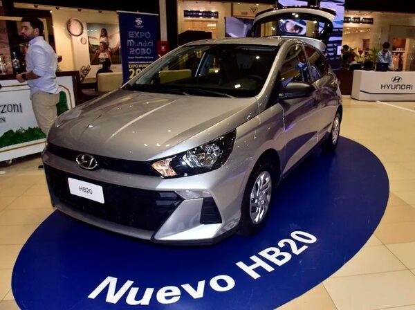 Automotor presentó el nuevo modelo HB20 de Hyundai  - Empresariales - ABC Color