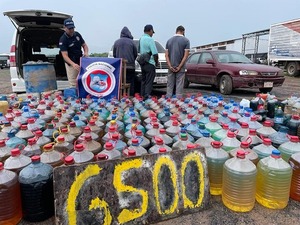 Diario HOY | Incautan combustible por G. 280 millones en la Transchaco