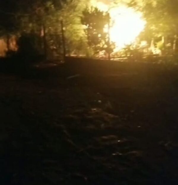 Se incendia vivienda en Hernandarias