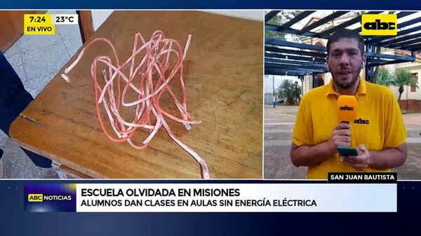 Video: escuela olvidada en Misiones - ABC Noticias - ABC Color