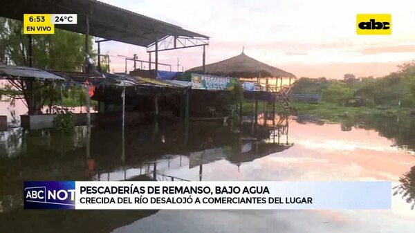 Pescaderías de Remanso, bajo agua - ABC Noticias - ABC Color