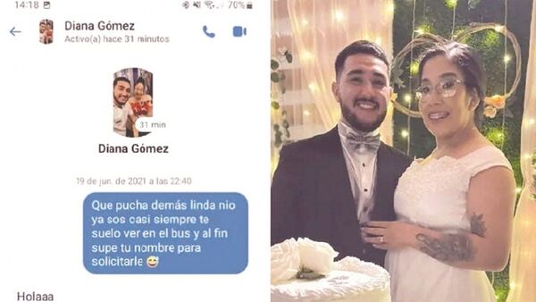 ¡No fue "un amor pasajero"! Se casó con su crush del colectivo
