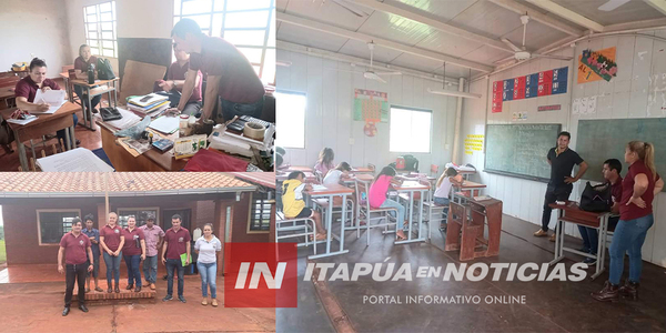 REALIZARON VERIFICACIONES EN INSTITUCIONES EDUCATIVAS DE LAS COMUNIDADES INDÍGENAS - Itapúa Noticias