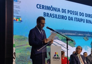 Diario HOY | Asume director brasileño de Itaipú: “Siempre respetamos la binacionalidad”