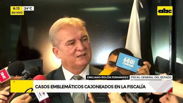 Video: primeras medidas tomadas por el FGE - ABC Noticias - ABC Color