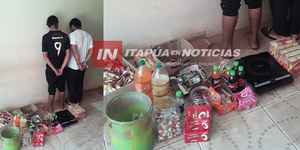 DOS APREHENDIDOS TRAS HURTO EN ESCUELA DE JESÚS - Itapúa Noticias