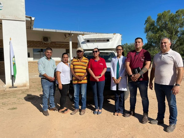USF de Virgen de Fátima de Boquerón recibió una ambulancia totalmente equipada para brindar asistencias médicas inmediatas a