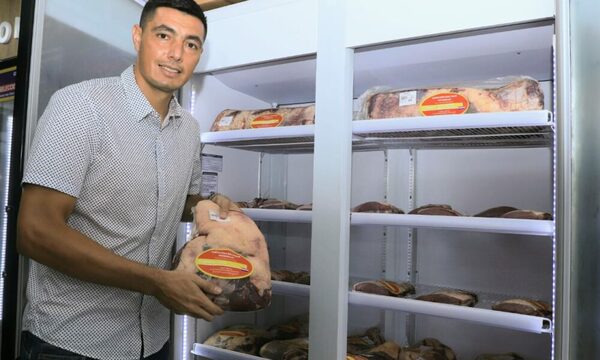 ¡Ja’u la asado! ¡”Tacuara” Cardozo inauguró carnicería propia!