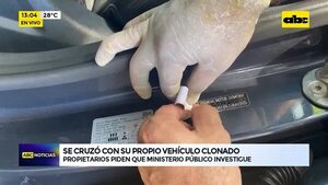 Video: Se cruzó con su propio vehículo clonado - ABC Noticias - ABC Color