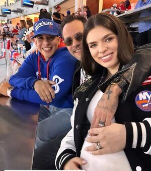 Nadia Ferreira asistió a un partido de béisbol con Marc Anthony y Daddy Yankee - Gente - ABC Color