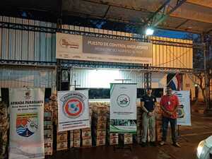 Cae cargamento de frutihortícola de contrabando y aprehenden a una persona