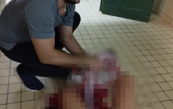 Mujer dio a luz en el piso del Hospital porque nadie la atendía - Noticiero Paraguay