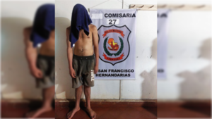 Robó a su abuela y sus parientes lo molieron a golpes