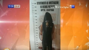 Detienen a presunto homicida en San Lorenzo - Noticias Paraguay