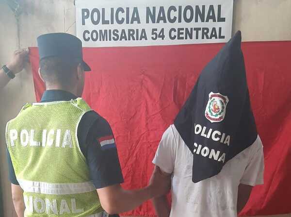 Detienen a un joven con orden de captura por hurto agravado en Santo Tomás - San Lorenzo Hoy