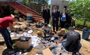 CDE: Destruyen productos falsificados por más de G. 100 millones