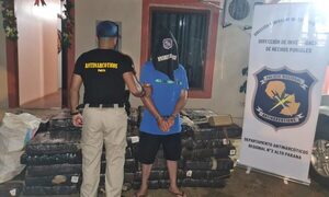 Requieren juicio oral para hombre que cayó con 1.000 kilos de marihuana