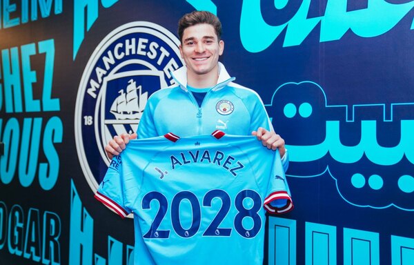 Versus / Manchester City amplía el contrato de Julián Álvarez hasta 2028
