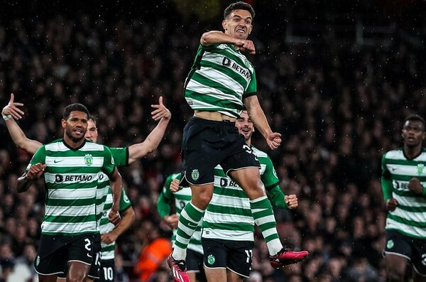 Versus / Sporting de Lisboa da la nota y saca de la Europa League al Arsenal